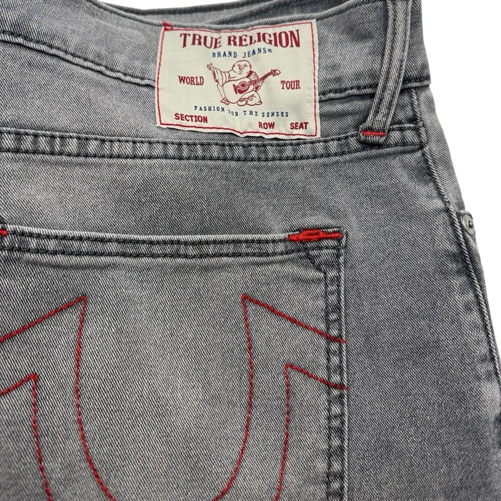 True Religion Ricky Relaxed Straight Leg Jeans Size 36 x 34